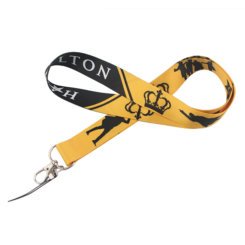 

JF0183 Broadway Musical Hamilton Lanyards Neck Strap Cell Phone Keys ID Card Holder Lanyard For Keys DIY Hanging Rope Lanyards