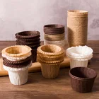 Одноразовый высокотемпературный бытовой противень для выпечки, 30 шт., форма сделай сам для Маффин кекса, праздничные Принадлежности для бара, диаметр 5,5 см