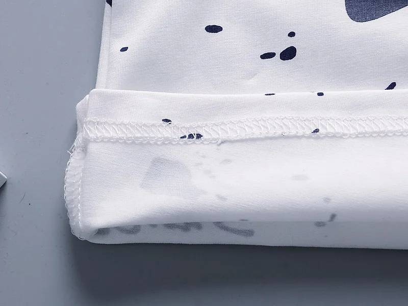 Повседневный летний хлопковый костюм для мальчиков футболка с коротким рукавом