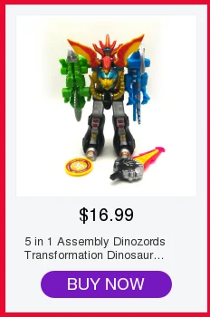 Деформационные игрушки 5 в 1 динозавр Рейнджерс Megazord сборка робот фигурки дети подарки на день рождения собранные динозавры
