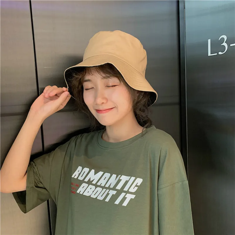 Унисекс складные шапки ведра для женщин улицы солнцезащитная хлопковая рыбалки