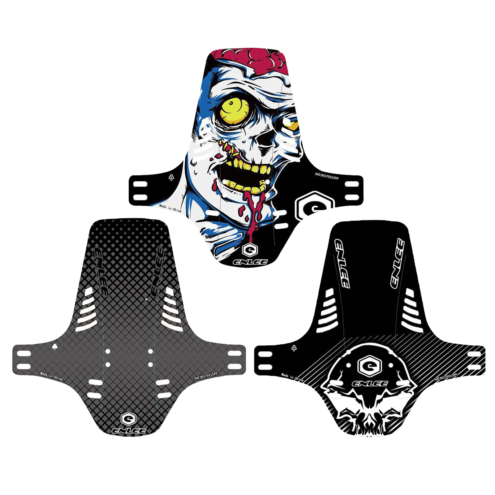 Брызговики для горного велосипеда гибкие передние и задние грязезащитные щитки