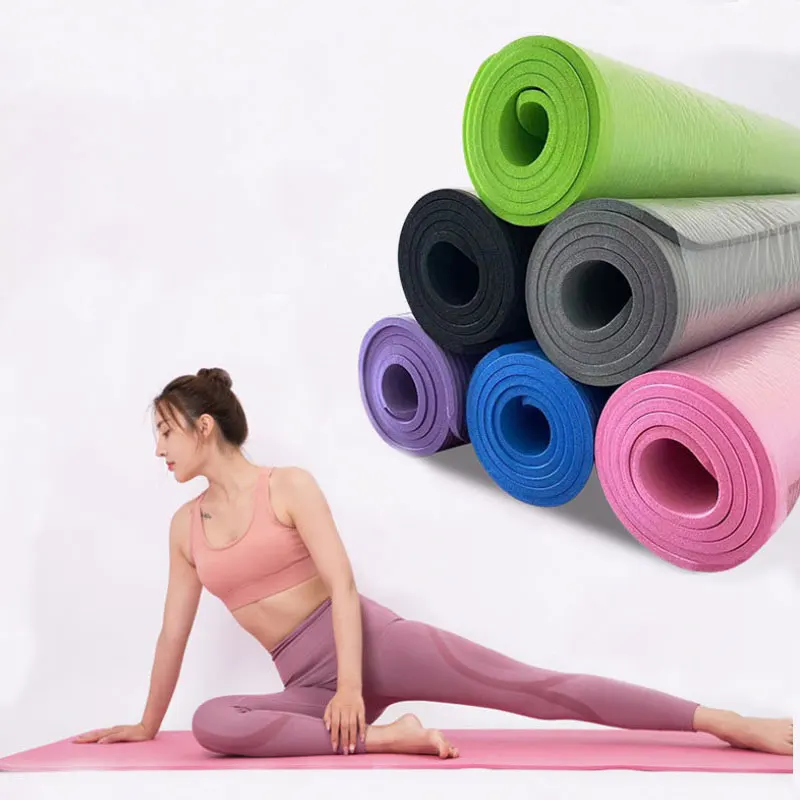 

183*61cm Yoga Mat Non Slip Carpet Mat For Beginner Environmental Fitness Gymnastics Pad Pilates Gymnastics Exercise Fitness Mats