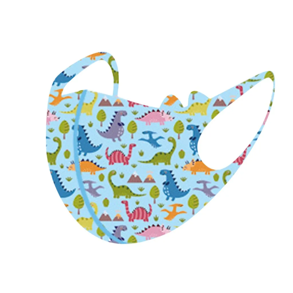 -1PC Children's Masks Fashion Thin Cute Dinosaur Anti-Fog Haze Washable Mask Masque Mascarillas Cosplay Costume Accessories F817 |