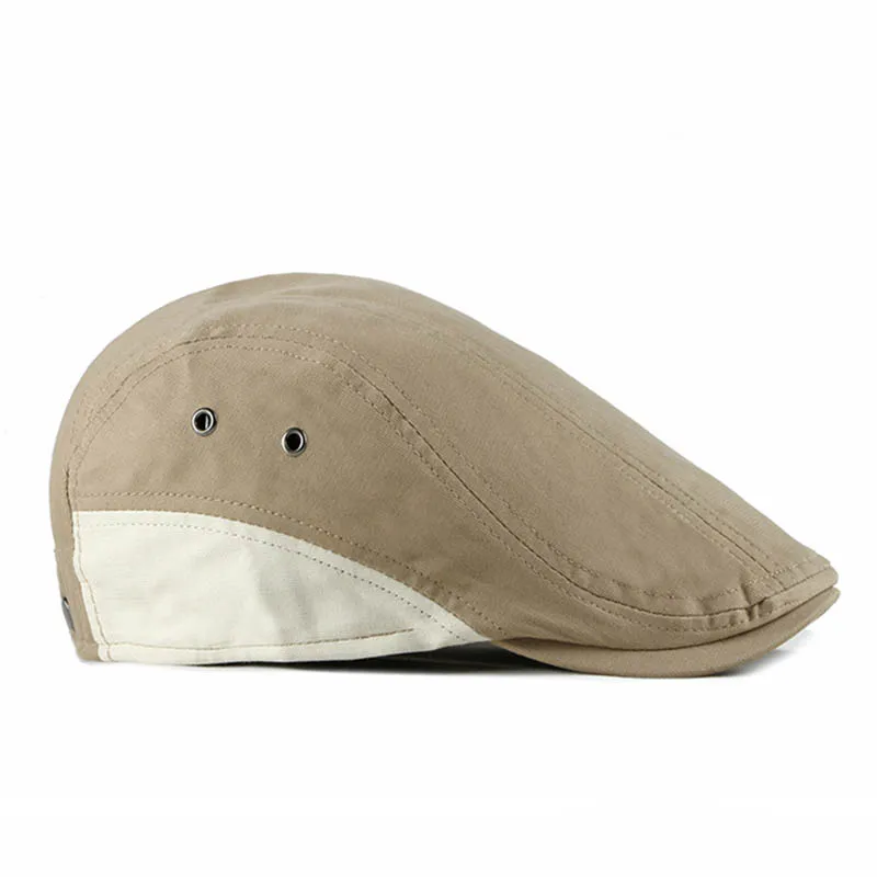 Кепка-газетчик Fibonacci Мужская в стиле ретро повседневная шапка пэчворк с