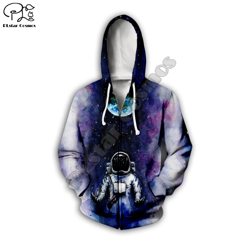 

Newest 3D astronaut space suit Hoodie Sweatshirt Men Women Hoodies Casual Sweatshirt Cute animal astronaut shirt Hoodies yhy-010