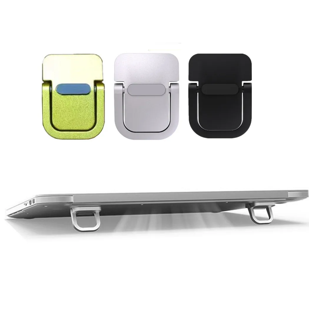

Laptop Stand Aluminum Ergonomic Mini Portable Desktop Keyboard Stand Riser for MacBook Pro Air Dell HP 10 to 18' Mount Kickstand