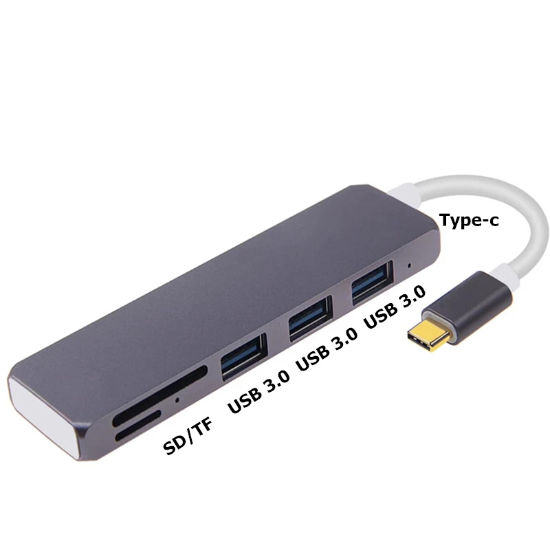 Trumsoon type C к USB 3,0 2,0 USB-C SD TF кард-ридер адаптер Micro USB кабель для Macbook huawei P30 Mate30 samsung S8