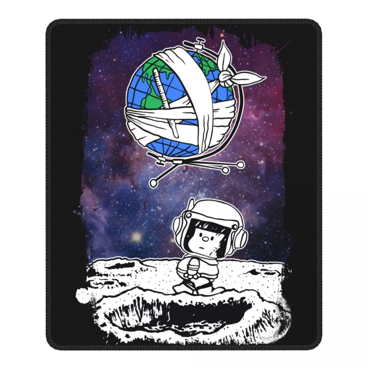 

Классный космос, удивительный коврик для мыши Mafalda, мультяшный коврик для мыши, резиновый поликарбонатный декоративный чехол для стола