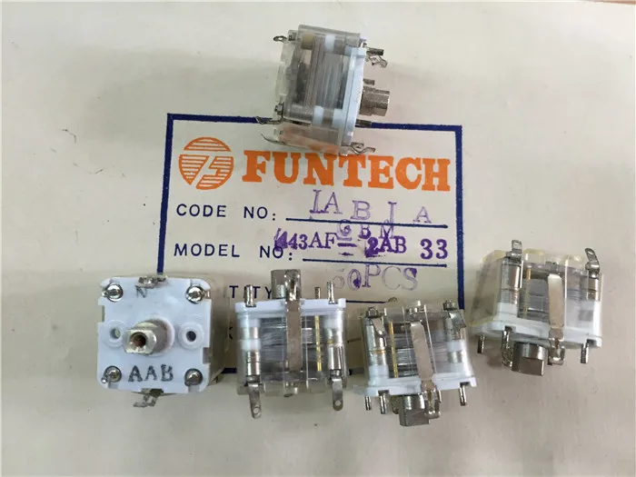 Оригинал новый 100% ПВХ пленка Диэлектрический переменный конденсатор 443AF GBM 2AB 33 9pin