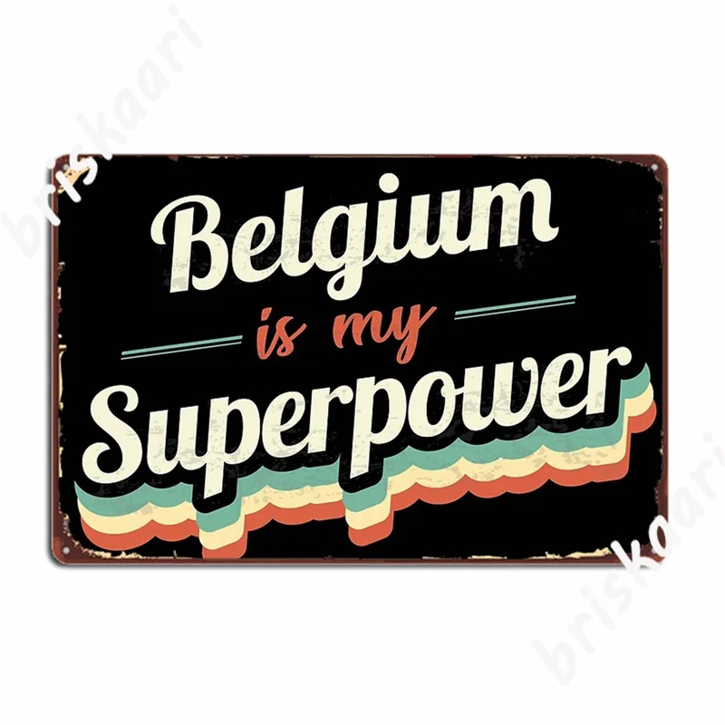 Гордится родиться в Бельгии металлические знаки кино гостиная живопись Декор на