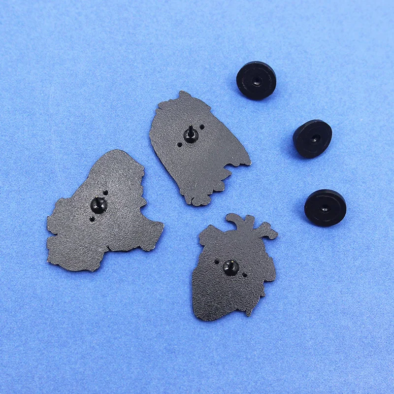 Роза Скелет тело органы Сердце матка глаза кости эмалированная шпилька о ~ моя