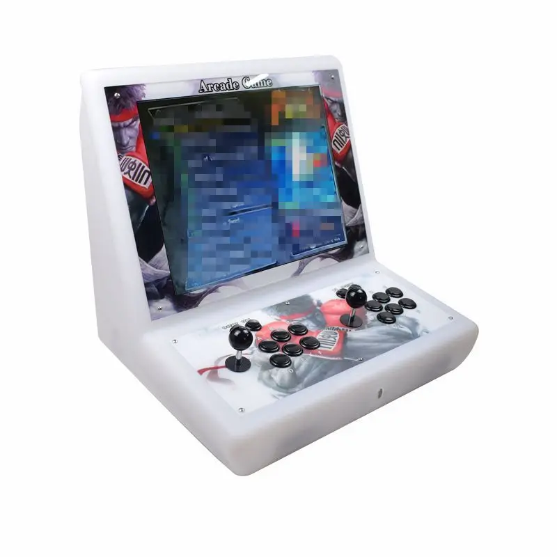 2 игрока аркадная игра машина с ЖК-экраном Pandora 9 1500 игр в 1 копия Sanwa Джойстик игровой автомат с монетоприемником