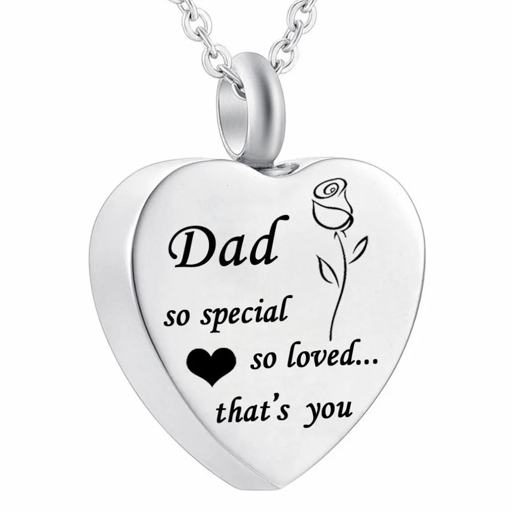 LL003 мемориальная урна, ювелирные изделия Dad/Mom/Som. .... Так особенно, очень понравилось, что вы всегда в моем родном ожерелье для праха