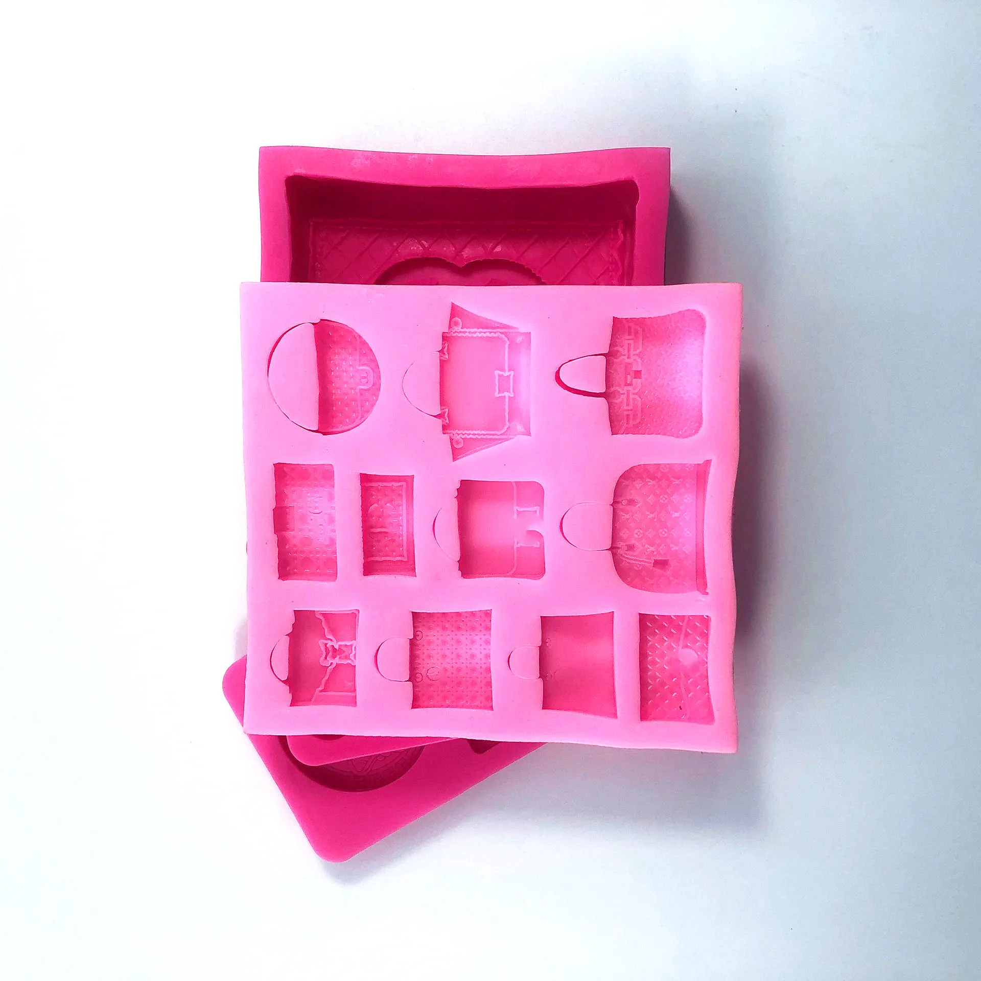 Multiple Logo Patterns Silicone Cake Mold Bread Baking Mould For Chocolate Cookie Fondant Decorating Tools Soap | Дом и сад