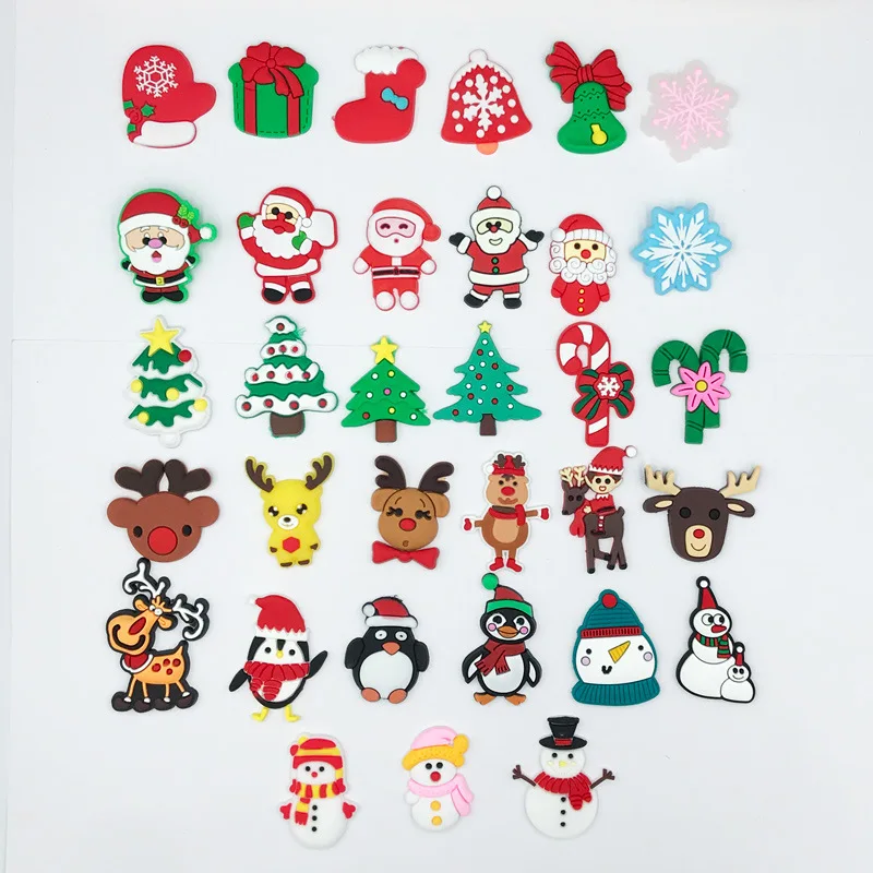 Рождественский олень Снеговик рождественская елка Санта-Клаус пушистый брелок