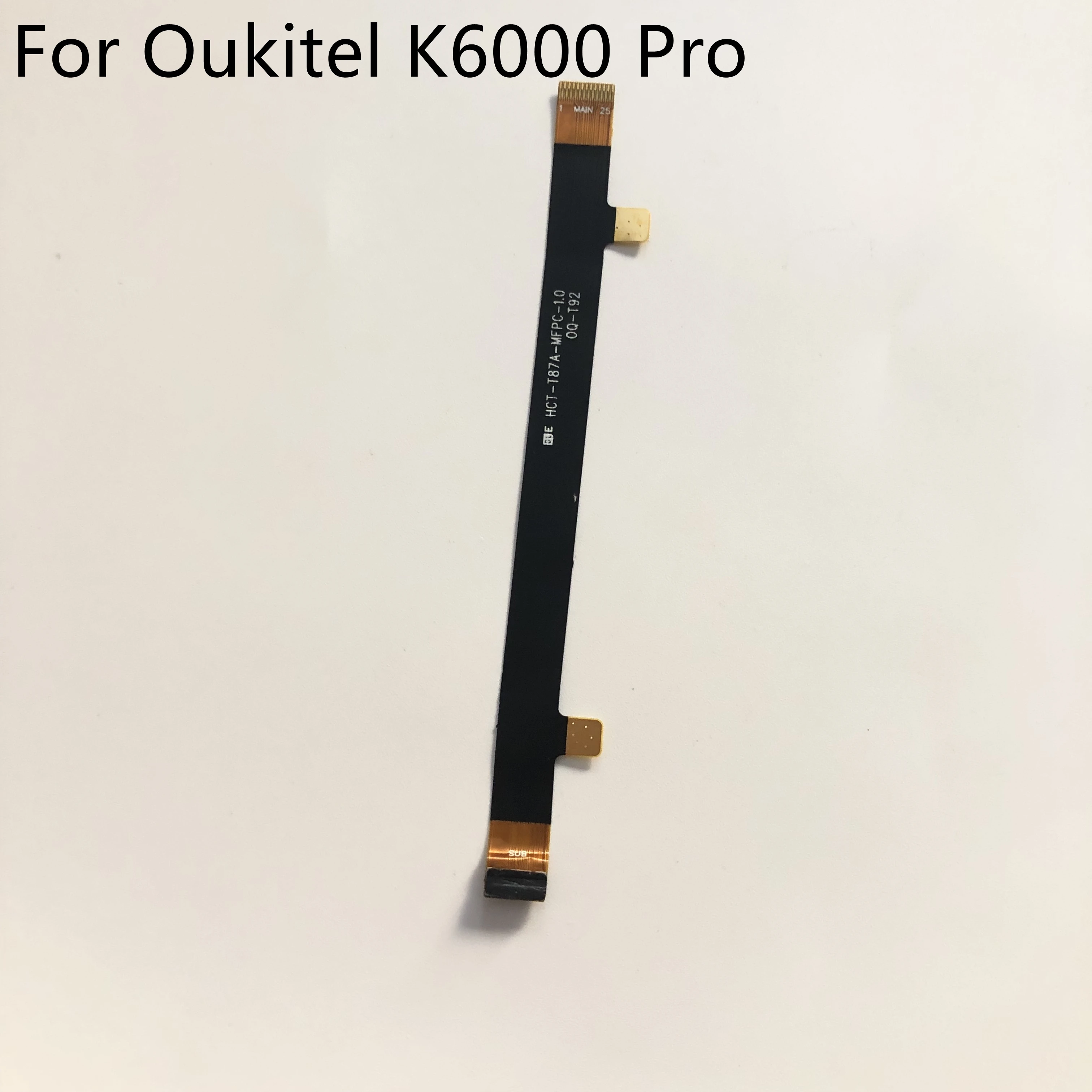 Используется OUKITEL K6000 USB плата для зарядки материнская FPC Pro 5 дюймов 1920x1080 MTK6753