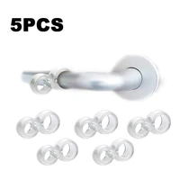 5pcs transparent door stopper pvc anti collision door handle buffer baby safety shockproof pad walls furniture protective