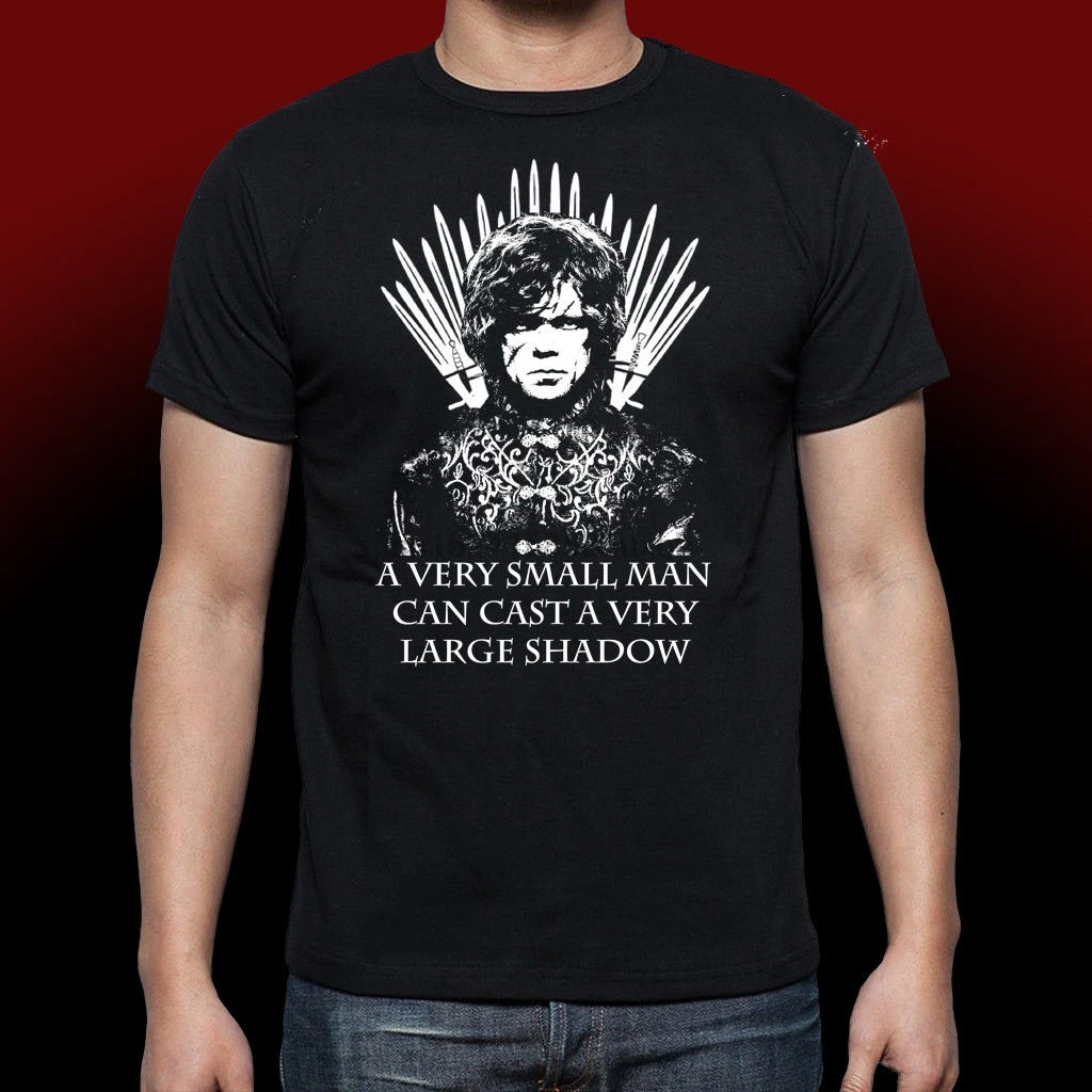 Горячая Распродажа 2019 Новая модная брендовая футболка Tyrion Lannister с вырезом