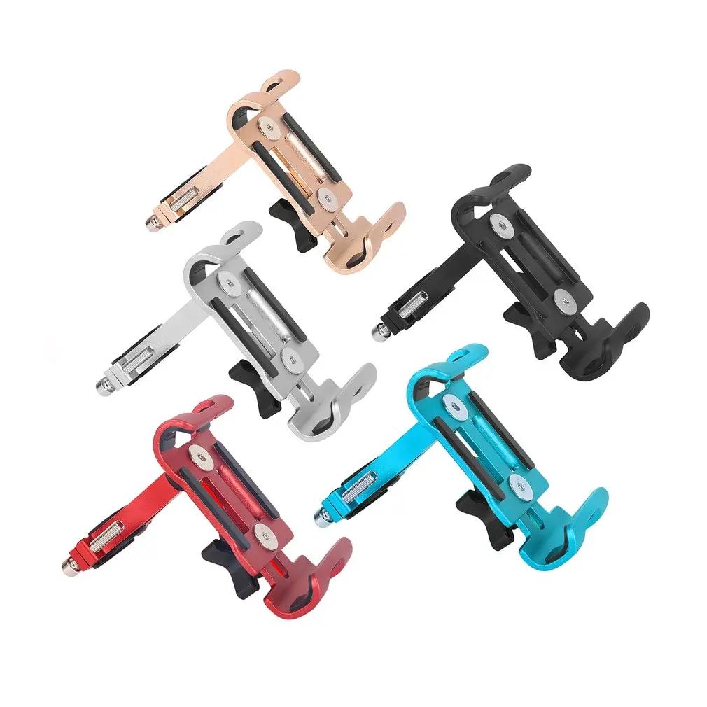 

Aluminum Alloy Bicycle Phone Holder Motorcycle Handlebar Mount Adjustable Anti-Slip Bike for 3.5-6.2 inch Phone Bicicleta