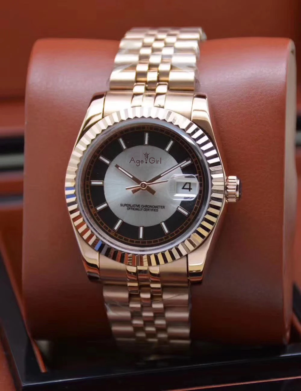 6 Роскошные брендовые Новые Мужские автоматические механические часы Datejust из нержавеющей стали сапфировые розовое золото синий черный белый бриллианты оболочки часы - Цвет: 6