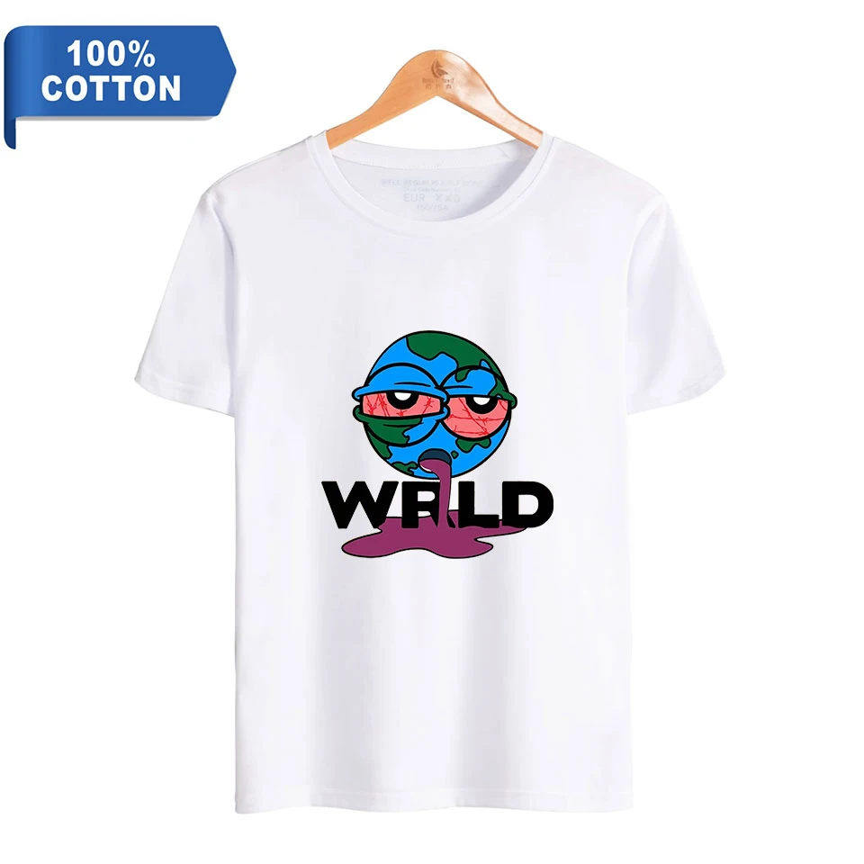 Футболка Мужская/Женская хлопковая с коротким рукавом в стиле хип хоп|Футболки| |