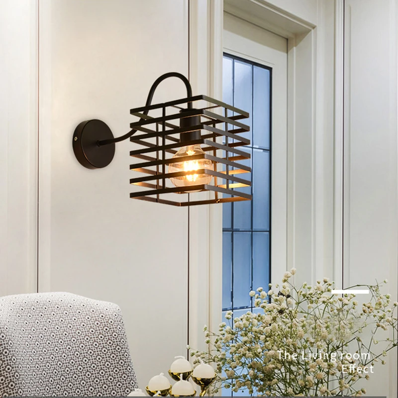 Потолочная люстра в стиле индастриал домашний декоративный светильник лофт для