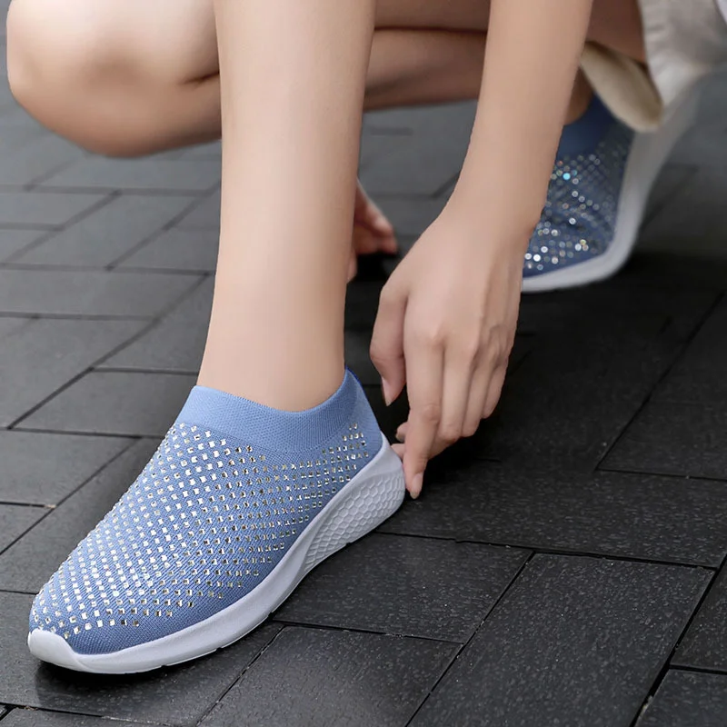 

Large Size 35-43 Mesh Shoes, Lightweight Casual Flying Woven Sports Women's Shoes 2021 Summer New Style