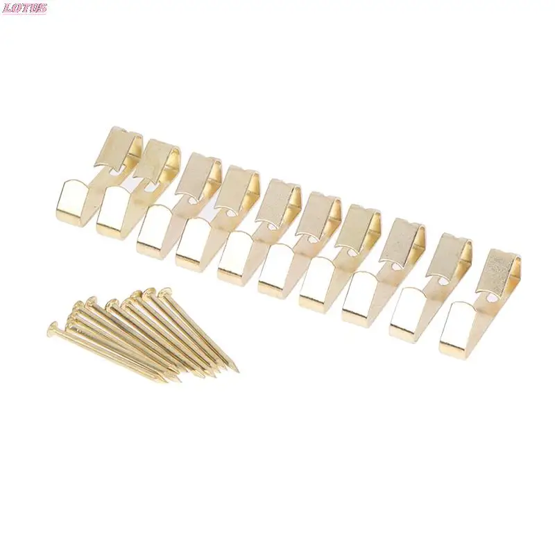 10 шт. крючки для фотографий с гвоздями|Крепления и картин| |