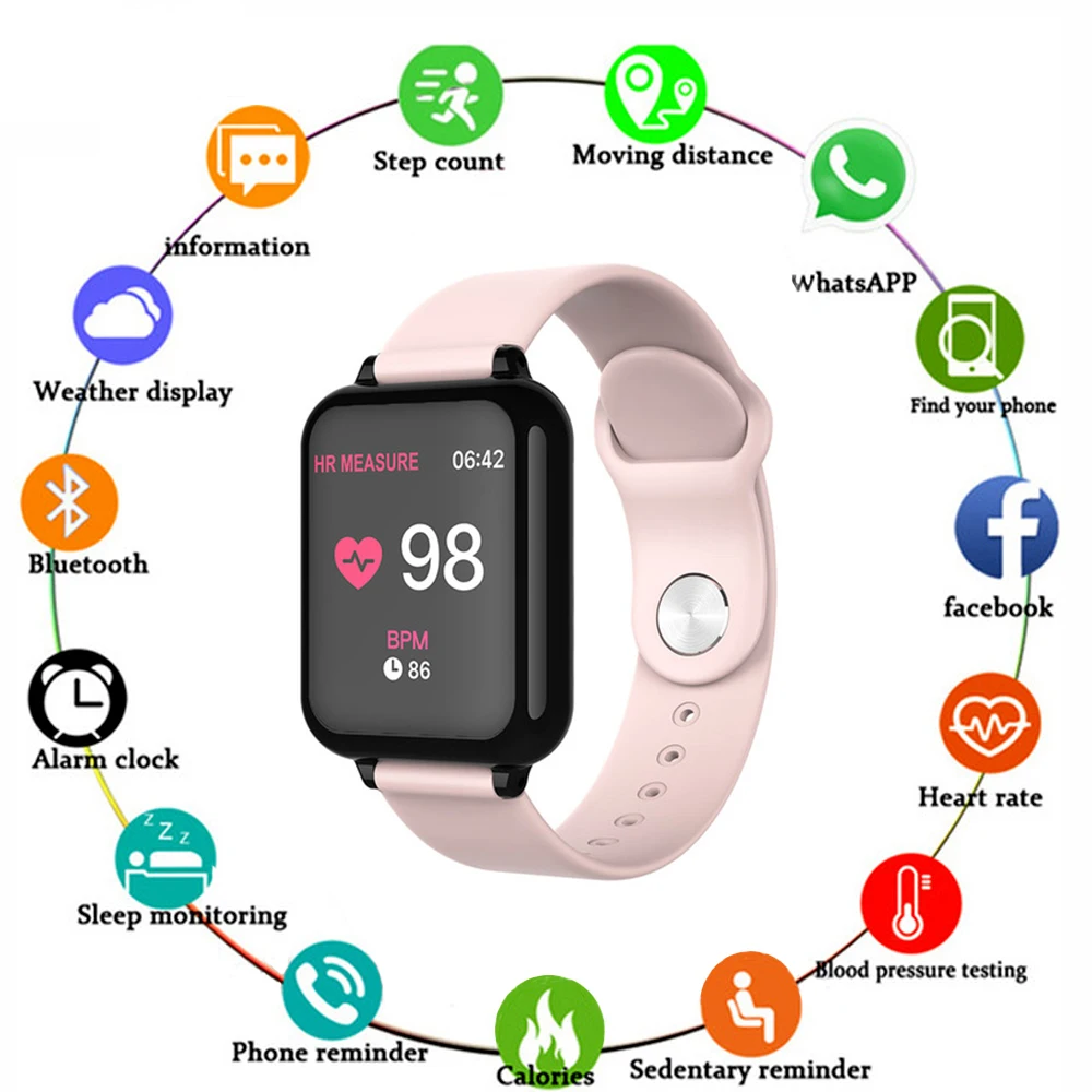 Bluetooth smartwatch вызов W34 44 мм ЭКГ монитор сердечного ритма умные часы для мужчин и