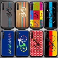 bike cycling art phone case for oppo realme 6 pro realme c3 5 pro c2 reno2 z a11x xt