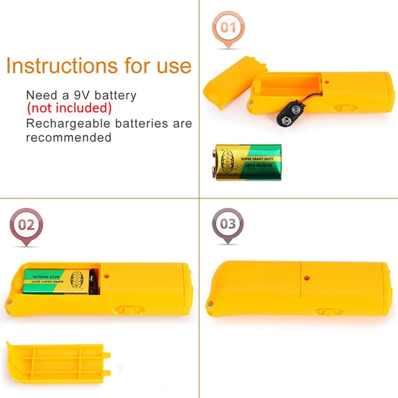 Ультразвуковой Отпугиватель собак устройство для дрессировки домашних животных