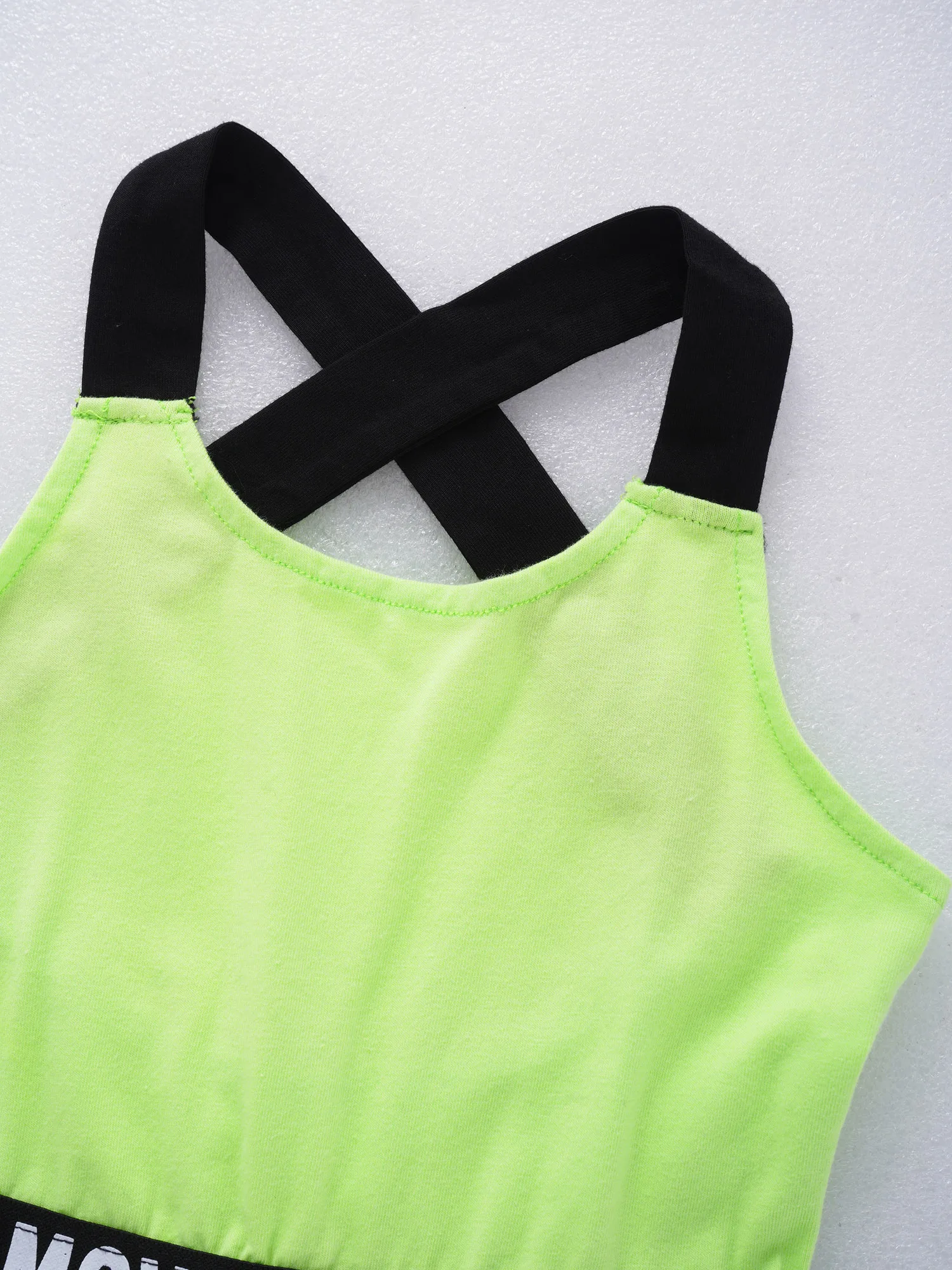 2 шт. детское ТРАПЕЦИЕВИДНОЕ ПЛАТЬЕ С Принтом букв без рукавов |