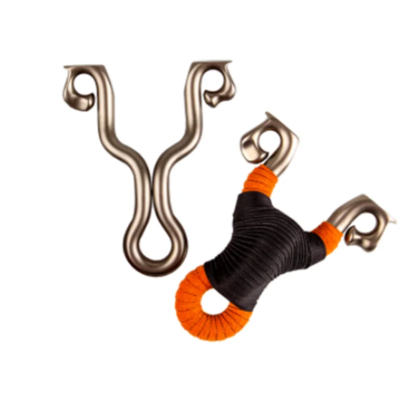 

Cold-formed Slingshot High-precision Stainless Steel Flat Head Outdoor Flat Leather High-power Competitive Traditional Slingshot