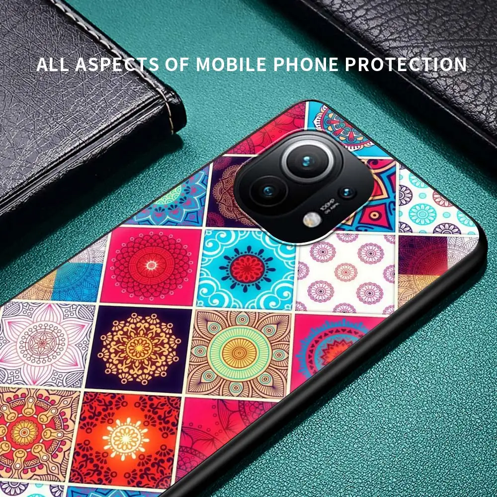 

Fashion Bling Exotic Flower Phone Case for Xiaomi Poco X3 NFC M3 for Mi 10T Pro 5G Note 10 Lite 9T 9 CC9E SE A2 Soft Shell Cover