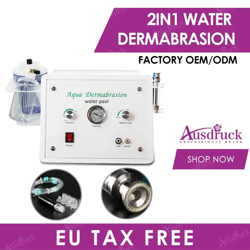 

EU tax free Hydro Peel Microdermabrasion Diamond Water Dermabrasion Peeling Skin Hydrafacial Machine Facial Rejuvenation Salon