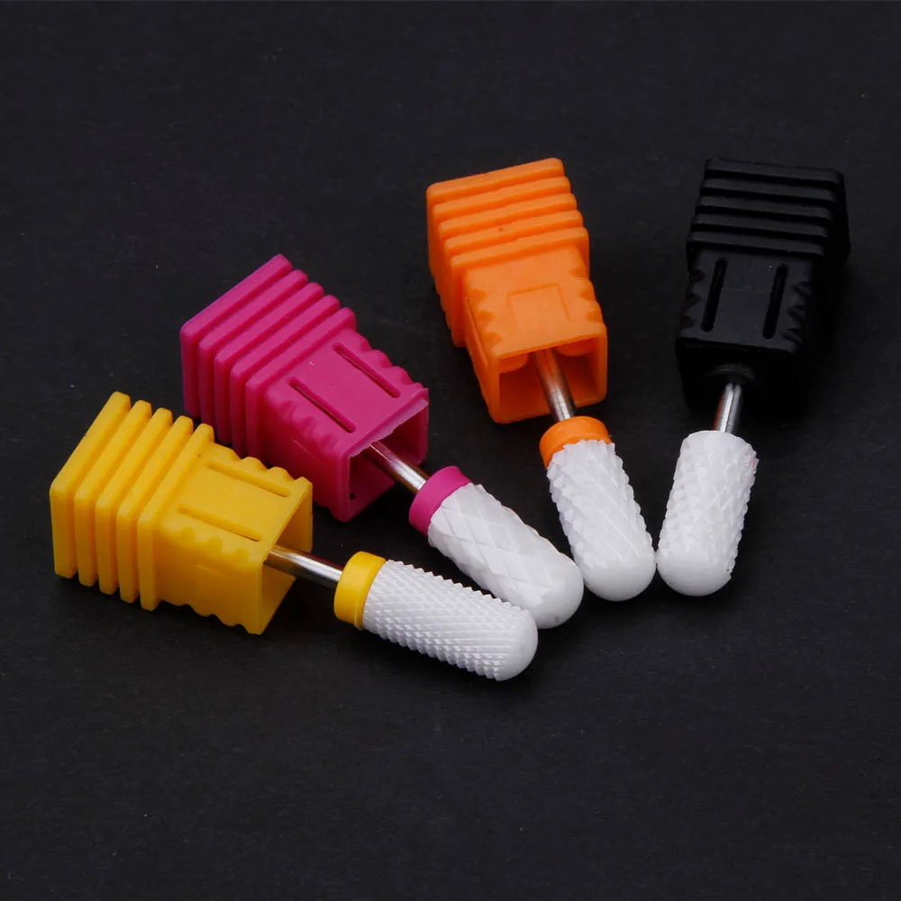 14 типов керамических сверл для ногтей фреза роторные сверла электрической