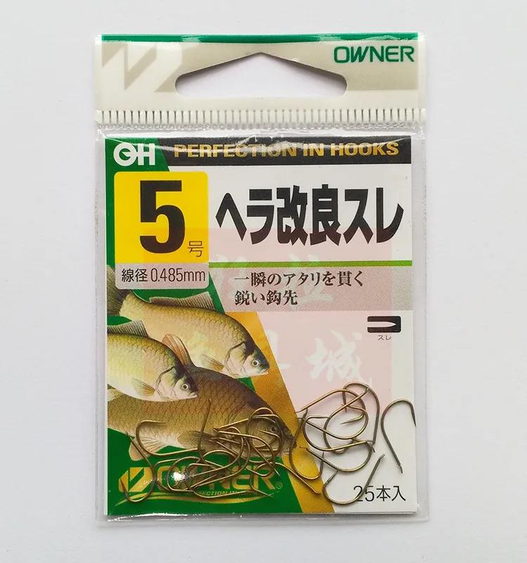 Oona Fishhook 10103 японский продукт, не-Барб, ультра-светильник, острый карп, поликультура, рыболовный крючок