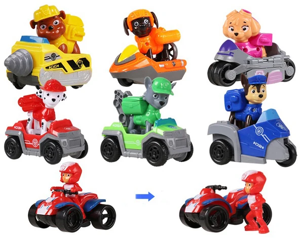 20 Paw Patrol спасательный автобус, собака, автомобиль, фигурки, набор игрушек, щенок, спасательный автомобиль, круизер штаба, смотровая башня, детская edcation игрушка в подарок - Цвет: 20