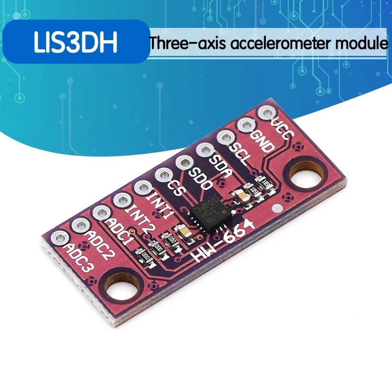 CJMCU LIS3DSH трехосевой акселерометр высокого разрешения LIS3DH|Запасные части| |