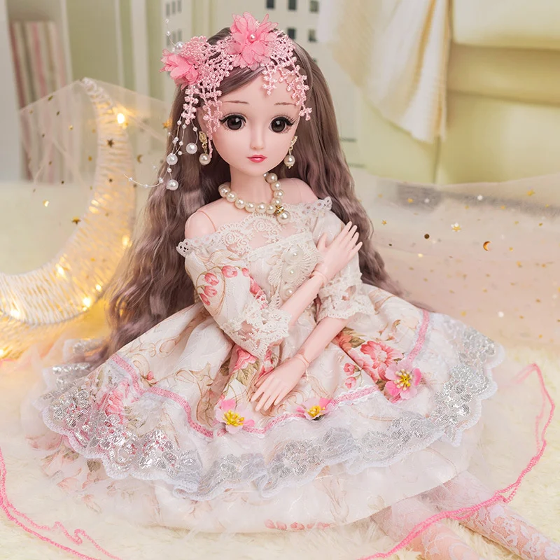 Кукла шарнирная детская 60 см с пультом ДУ |