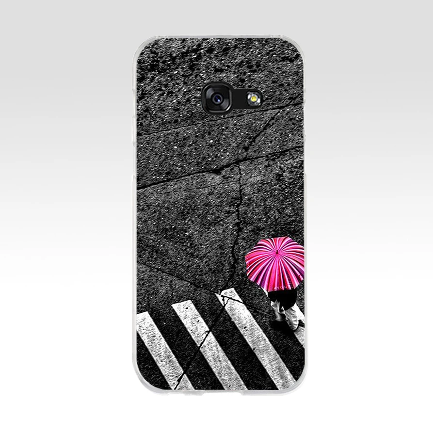 200FG Любовь Париж Эйфелева башня Мягкий Силиконовый ТПУ чехол для телефона Samsung a3