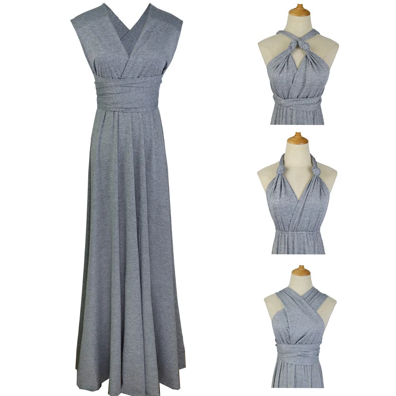 

Temperament Bridesmaid long sister group dress 2021 bride Bridesmaid dress kinds of Party dinner dress gowns FSDA Sexy dress