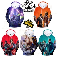battle royale hoodie fortnite sudaderas victory cartoon tops teen clothes kids hero game 3d boys girls sweatshirt