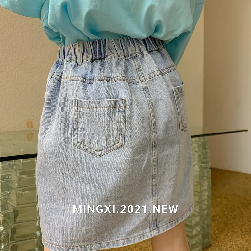 

Children's clothing 2021 summer new children's T-shirt children's short-sleeved t-shirt girls letter T fashion trend