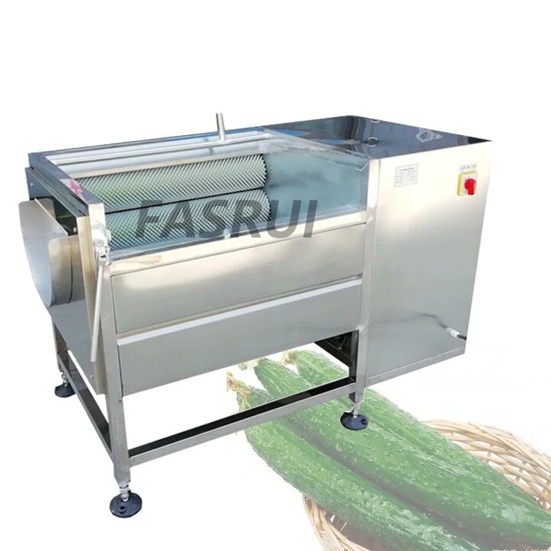 

Lndustrial Rice High Performance Industrial Fresh Ginger Washing Machine Vegetable And Fruit Washing And Peeling Machine