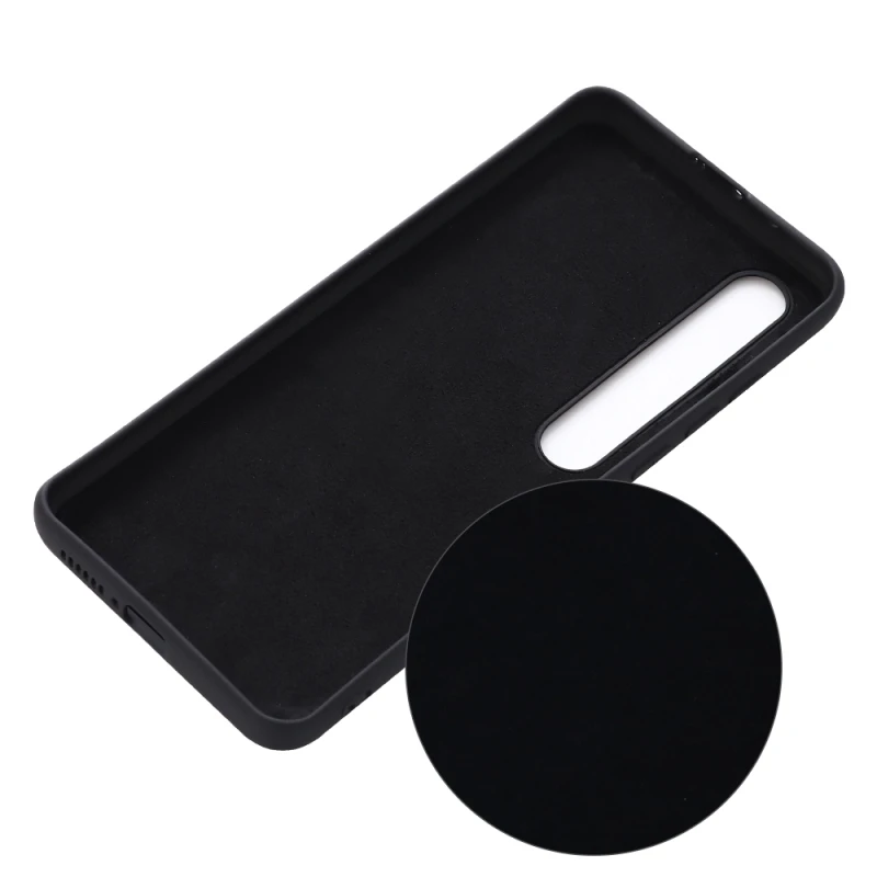 

For Xiaomi Mi 10 / Xiaomi Mi 10 Pro 5G Solid Color Liquid Silicone Shockproof Coverage Case