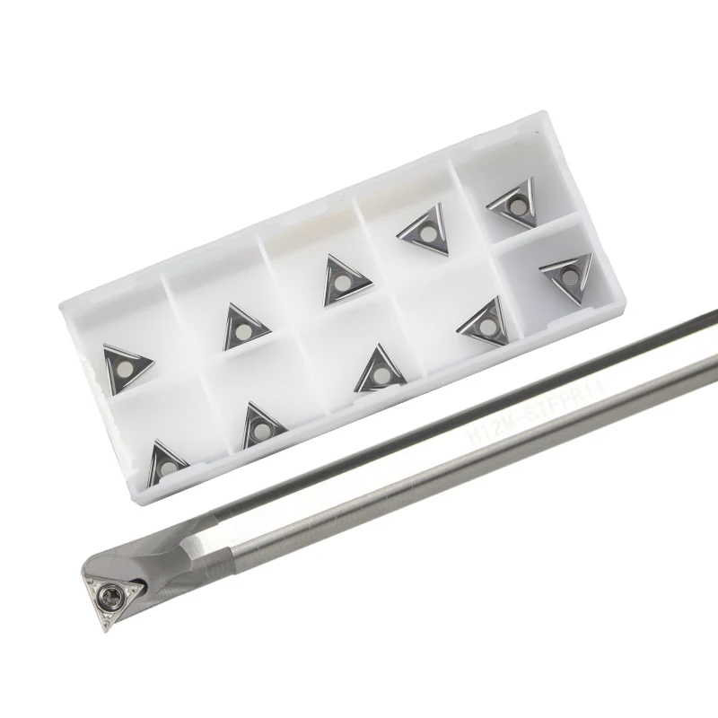 

HSS turning tool lathe boring bar small diameter deep hole boring cutter H08K-STUCR09 H10K-STFCR09/11 for Carbide Inserts TCMT