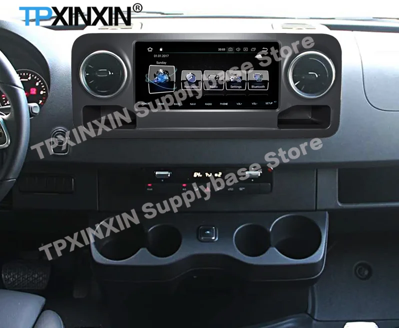 Автомагнитола 2 Din 128 ГБ стереомагнитофон Android 11 для Mercedes Benz Spinway Sprinter 2019 2020 2021