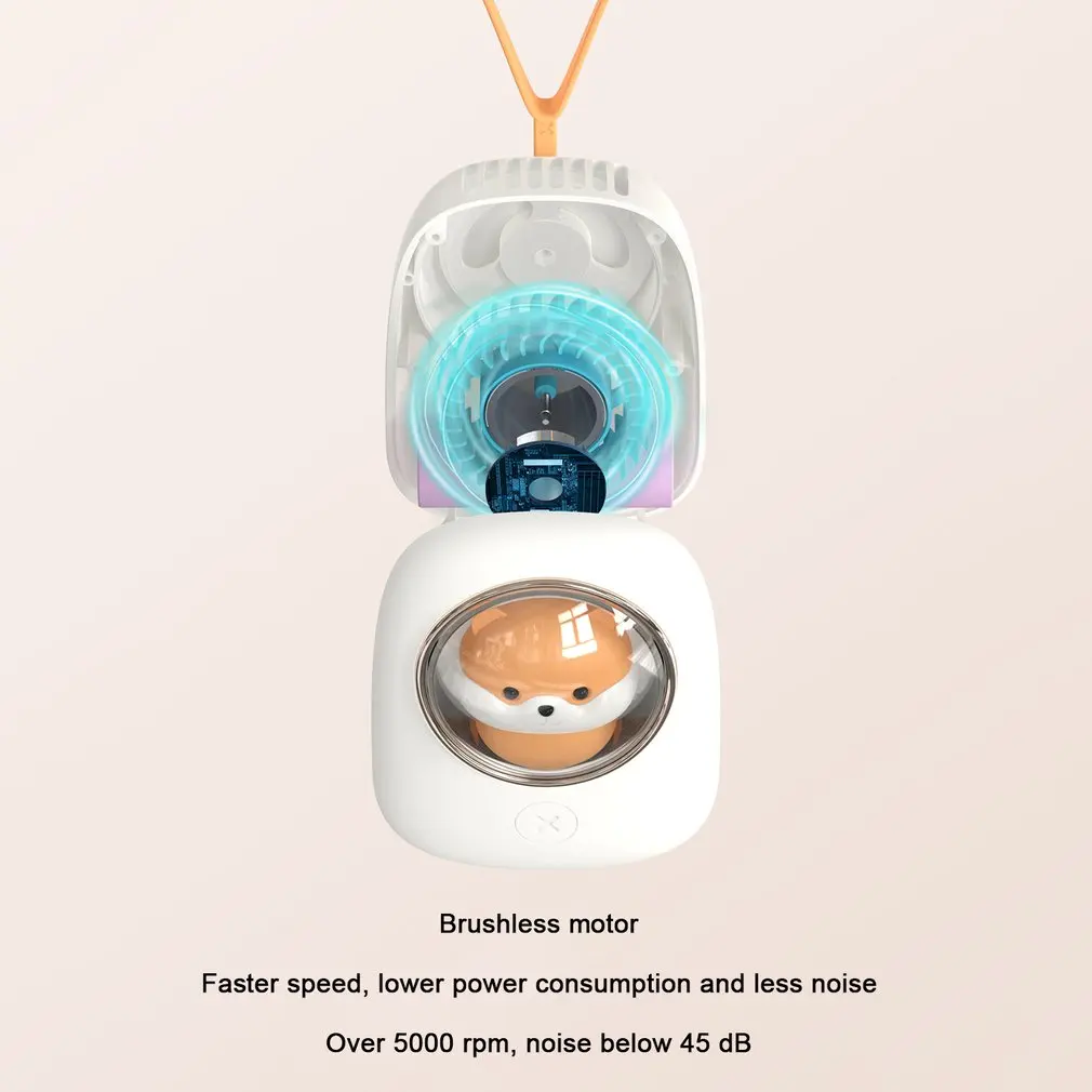 

Мини-вентилятор Ручной бесшумный, 3 скорости, с мощным ветром